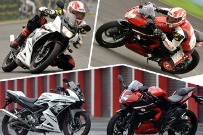 Komparasi Ninja RR Mono VS Ninja 150RR, Beda Karakter Tenaga!