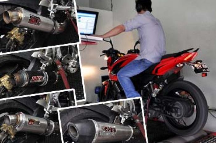 Komparasi Knalpot Racing Pulsar 200NS, Adu 4 Merek Sekaligus!