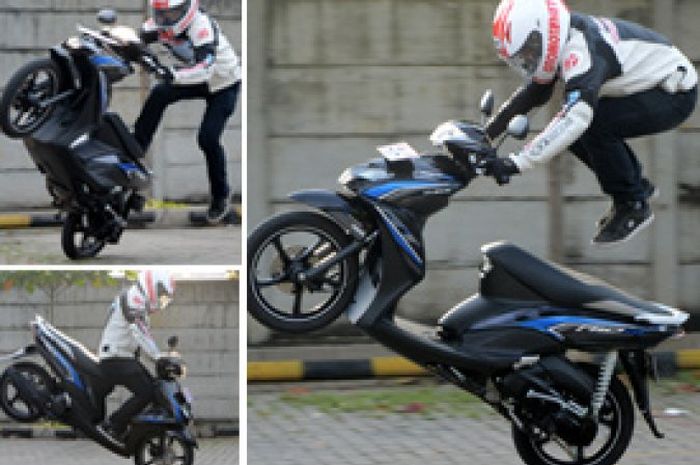 Test Ride Yamaha Mio GT, Enjoy For Freestyle
