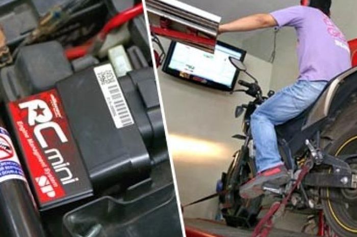 Pasang ECU aRacer RC Mini di Yamaha New V-Ixion, Tenaga Langsung Naik