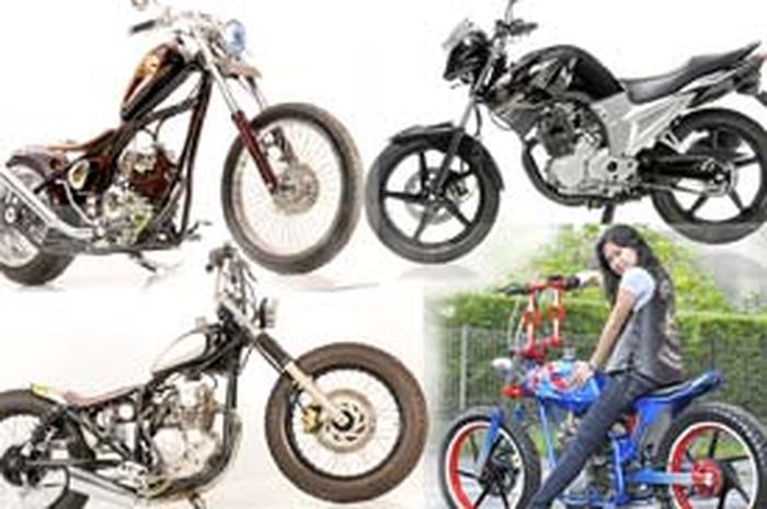 Yamaha Scorpio Jadi Idola Modifikasi, Mesin Oakley dan Sasis Fleksibel