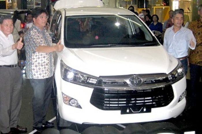 All New Toyota Innova saat rilis perdana di kota Manado 