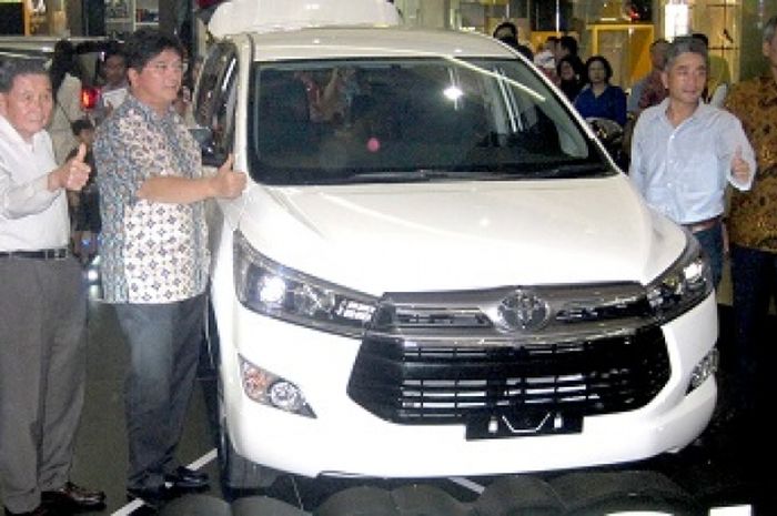 All New Toyota Innova saat rilis perdana di kota Manado 