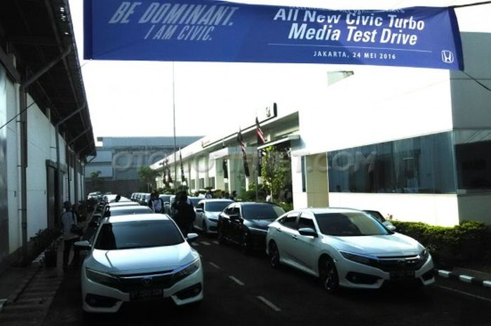All New Civic Turbo siap dijajal Jakarta - Bandung - Jakarta