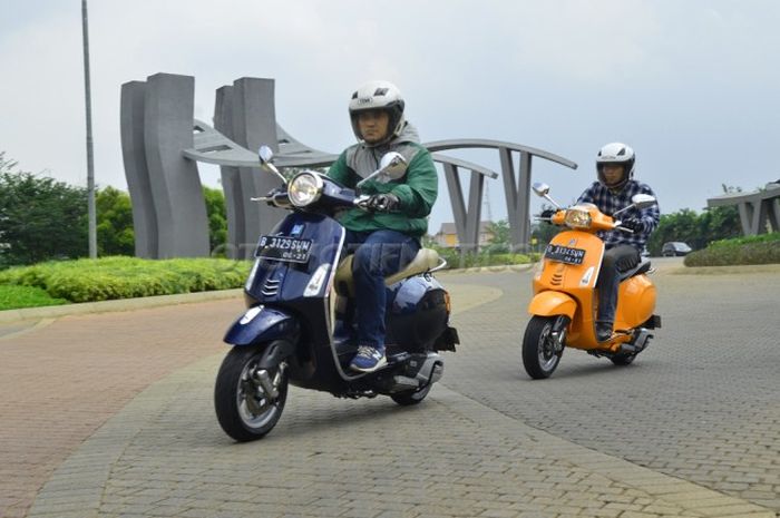 Test Ride Vespa Primavera Sprint iget