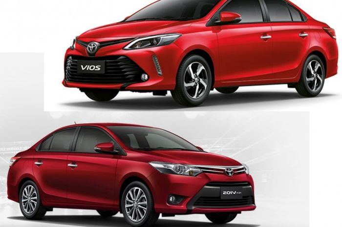 Toyota Vios facelift Thailand akan lebih menarik untuk anda yang suka desain ekstrem dan sporty, sedangkan Vios Indonesia masih terlihat sama dengan sebelumnya