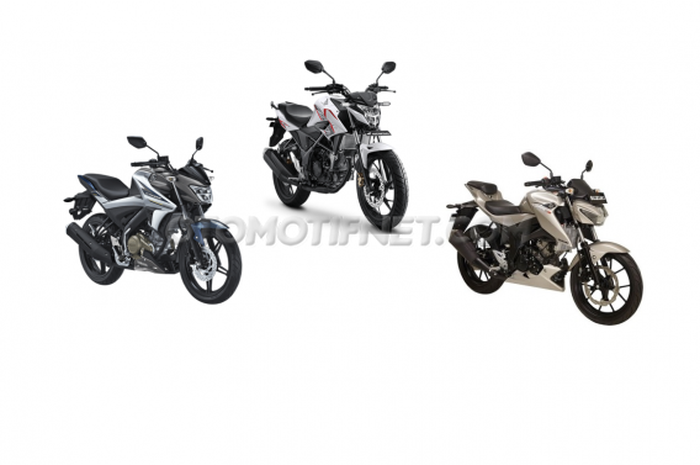 All New Yamaha V-Ixion, All New Honda CB150R, Suzuki GSX-S150
