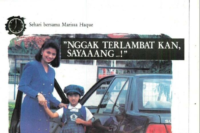 Iklan Suzuki Esteem Marissa Haque Edition