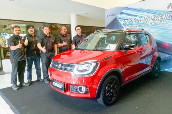 Suzuki Ignis saat launching di Surabaya