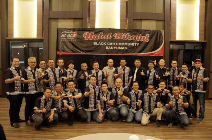 Komunitas BCC (Black Car Community) gelar halal bihalal