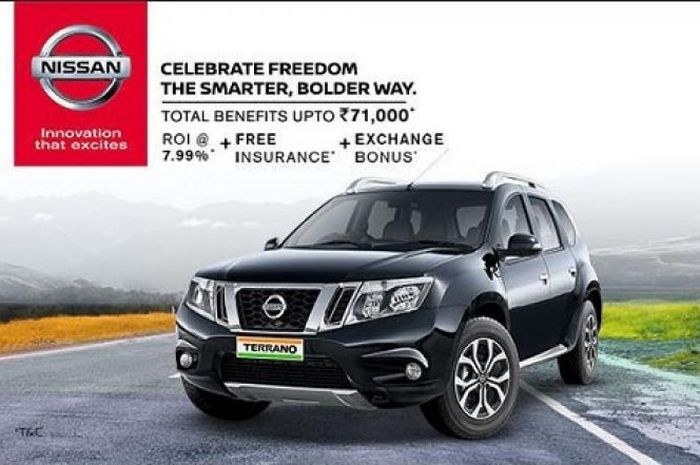 Nissan Terrano penjalan merosot terus di India 