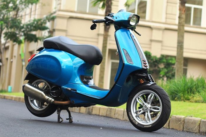  Vespa  Sprint  150  3V i e Kecanduan Modifikasi  Street Racing 