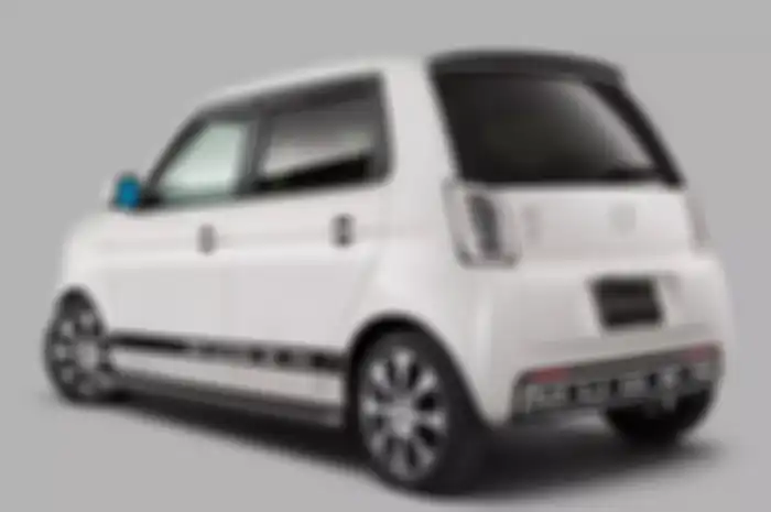penampakan mobil listrik mungil Honda N-One e yang mendapat sentuhan sporty dari Mugen