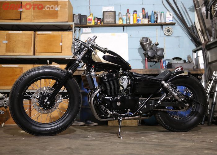 Tonton Video Lengkap Bobber Benelli Tanpa Potong Rangka GridOto