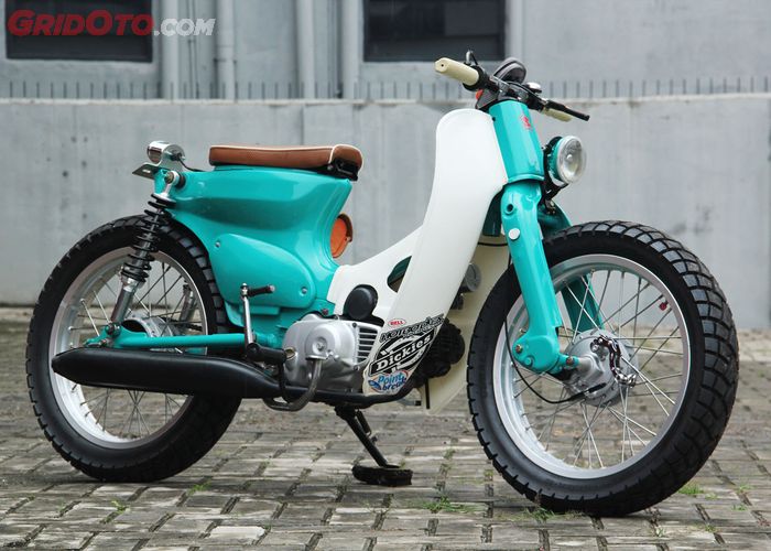 Dijamin Dilirik, Nyoblos Bawa Street Cub Seksi Bermesin Honda C70 