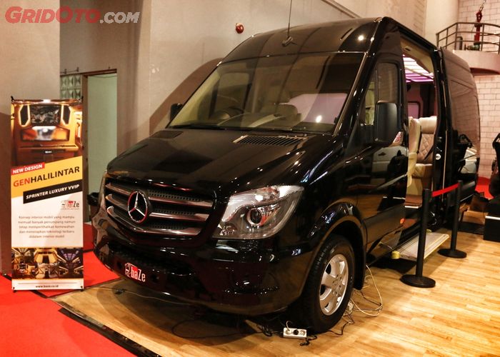 Mencicipi Mewahnya Mercy Sprinter A3 Milik Keluarga Gen Halilintar Gridoto Com