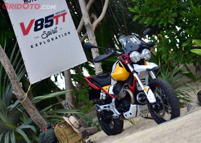 Pakai Mesin V Twin Yang Melintang Tak Lazim Motor Adventure V85tt Ini Diklaim Tetap Dingin Tanpa Radiator Gridoto Com