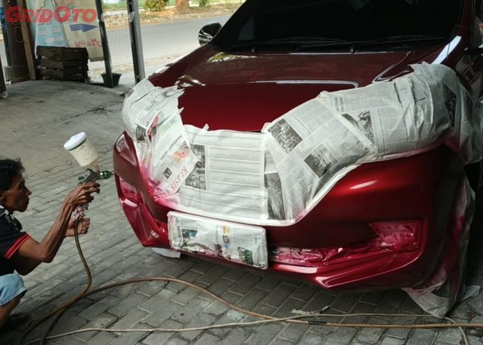 Bengkel Cat Mobil Bagus Di Bandung - desain banner kekinian