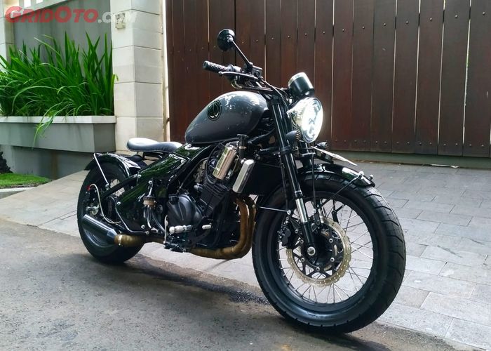 Ninja 250 custom bobber on sale