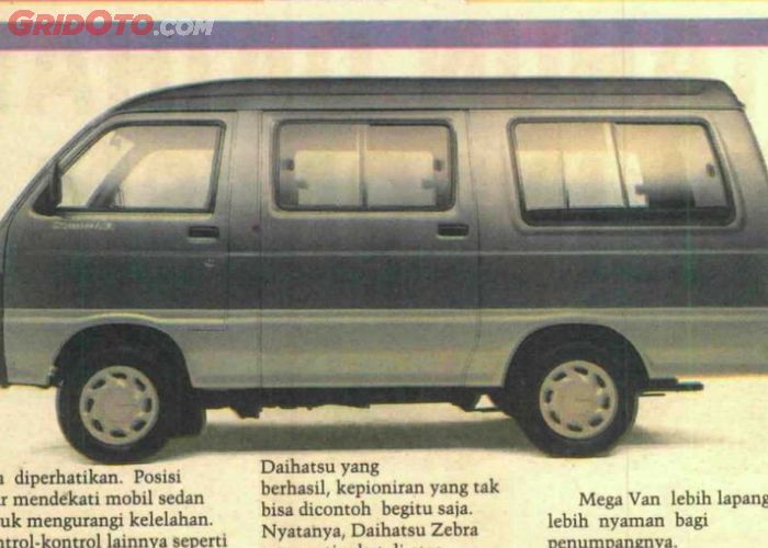 Otojadul Uniknya Iklan Daihatsu Zebra Tahun 1991 Demi Pamer Fitur Andalan Sewa Dua Halaman Tabloid Otomotif Semua Halaman Gridoto 