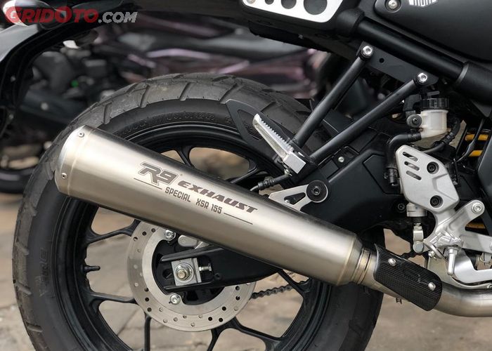 Замена маятника Yamaha xsr700