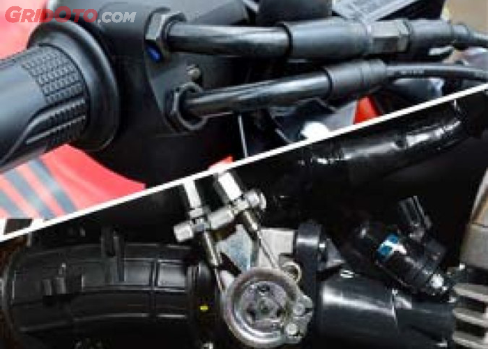 Kenapa Motor Zaman Sekarang Ada Yang Punya Dua Kabel Gas Ini Dia