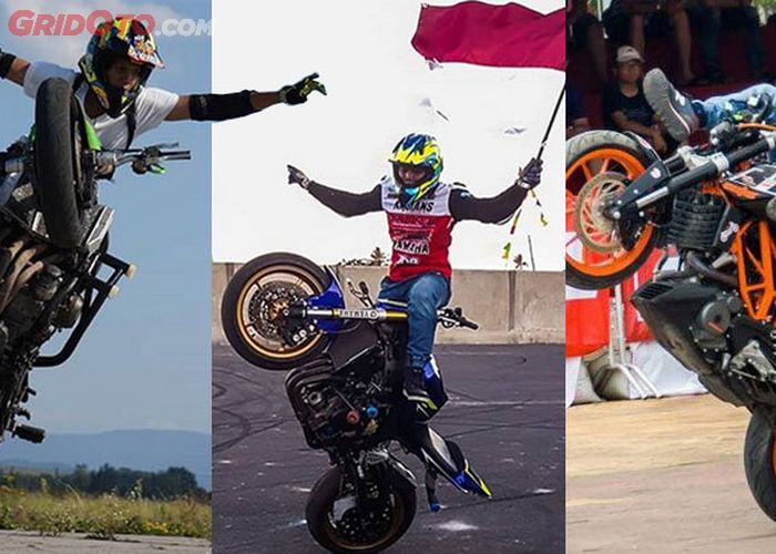 Nih Daftar Stunt Rider Indonesia Yang Gak Kalah Keren Dari Stunt Rider Jokowi Di Video Asian Games Gridoto Com