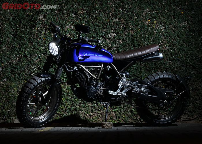 Yamaha byson custom scrambler on sale