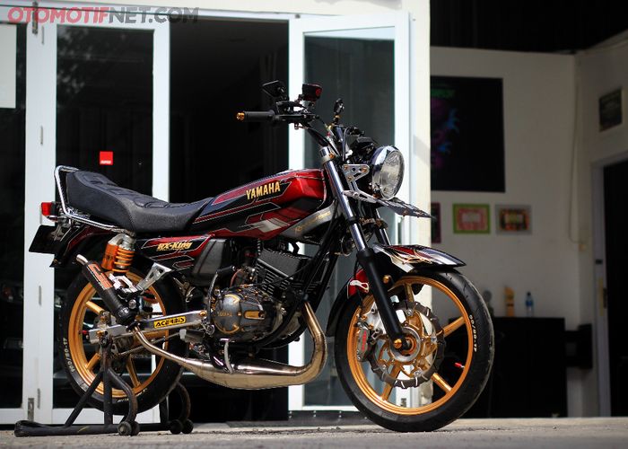 Yamaha Rx King Tampil Lebih Modern Pelek Rcb Airbrush Mewah Gridoto Com