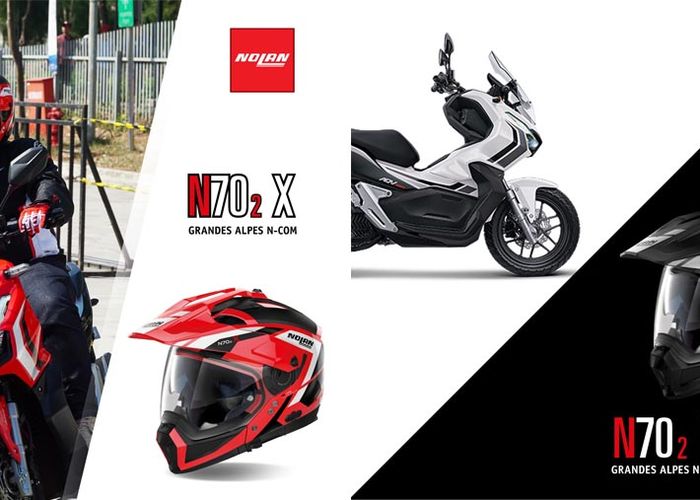 Jualan Helm Nolan N70-2X Laris Gara 
