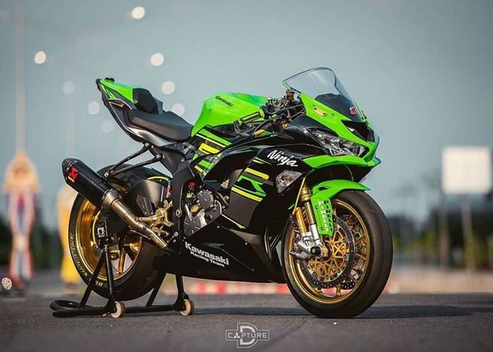 Kawasaki ZX-6R Tambah Stylish Setelah Upgrade Pakai Part Mewah - Gridoto