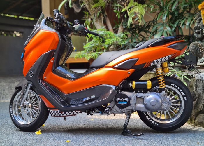 Modifikasi Yamaha Nmax Baru Ini Pasang Cover Cvt Unik Tampil Beda Semua Halaman Gridoto Com