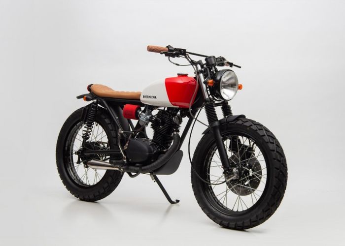 Honda CB125 Jadi City Scrambler Kaki kaki Kekar Tampang Juga