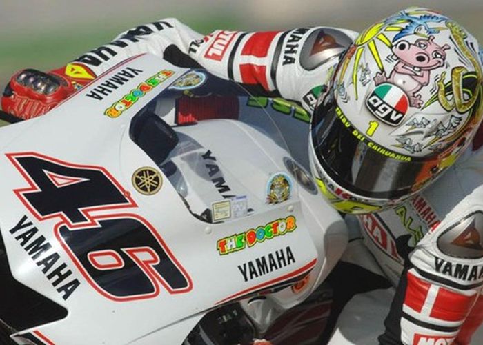 AGV Hadirkan Replika Helm White Zoo 