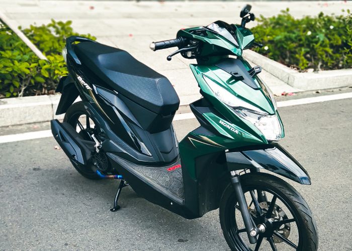 Modifikasi Minimalis Honda BeAT, Tampang Tambah Manis dan Keren -  GridOto.com