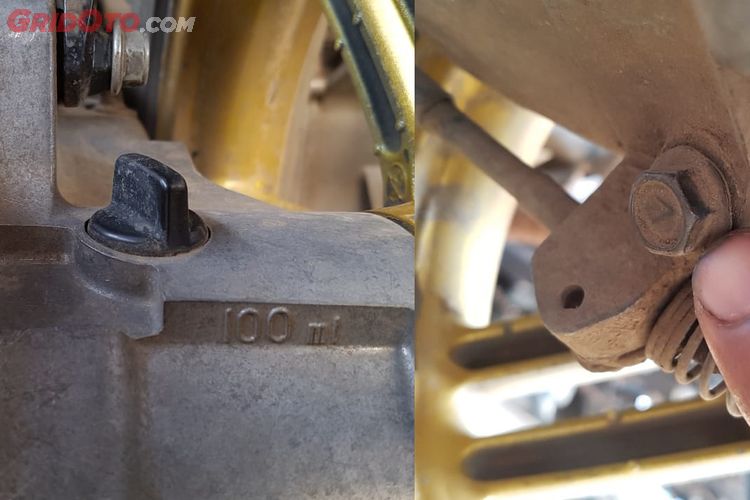 Begini Cara Ganti Oli Gardan Motor Matic Suzuki Baru Dan Lawas Gridoto Com