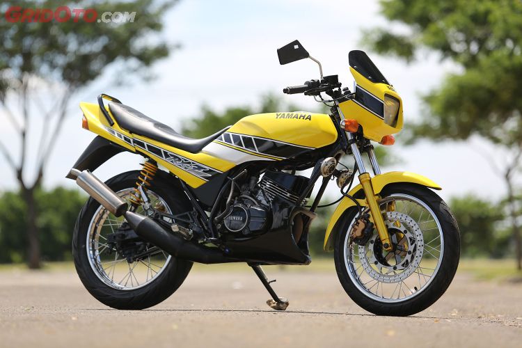 Yamaha Rxz Livery 60th Anniversary Partnya Sampai Diburu Ke Malaysia Gridoto Com
