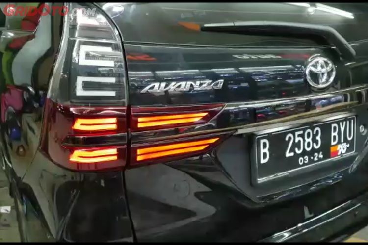 Modifikasi Toyota Avanza Baru Modal Ubah Lampu Belakang Rp 3 Jutaan Semua Halaman Gridoto Com