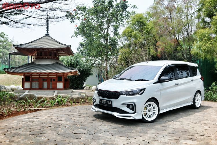 Modifikasi Suzuki Ertiga Sport Tampil Trendi Modal Warna Dan Pelek Serasi Gridoto Com