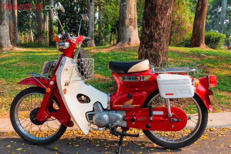 Restorasi Honda C70 Dengan Konsep Ala Bebek Jepang Yang Unik Semua Halaman Gridoto Com