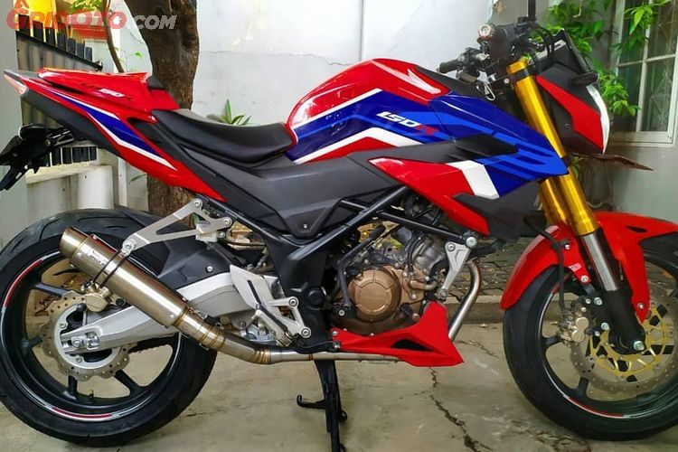Pasang Swing Arm Honda CBR250RR ke CB150R Bikin Kaki Makin Kekar GridOto