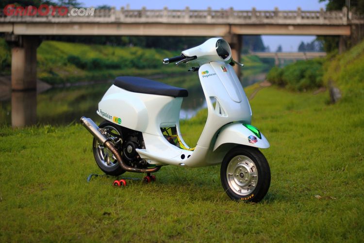 Bukan Untuk Harian Vespa  LX Bermesin 225cc Ini Khusus 