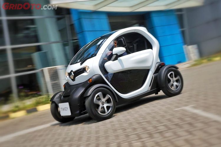 Renault Twizy Urban 80 Mobil Listrik Mungil Seharga Rp 400 Jutaan