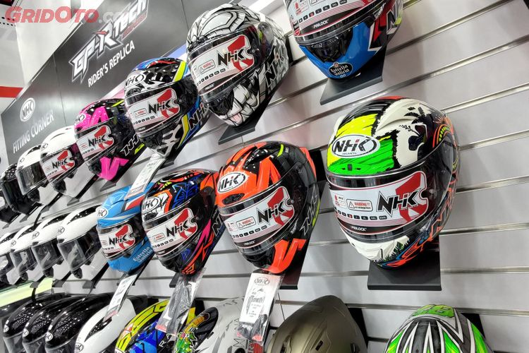 Helm nhk full outlet face terbaru 2019