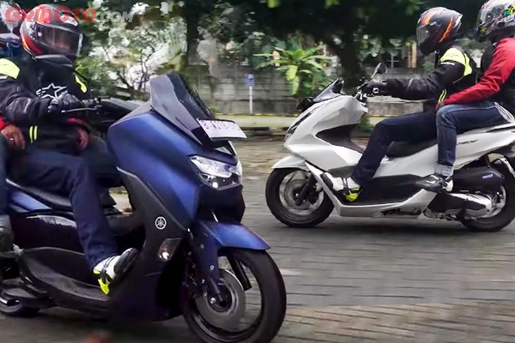 Adu Nyaman Honda PCX 160 vs Yamaha NMAX 155 Enak Mana Buat Boncengan GridOto