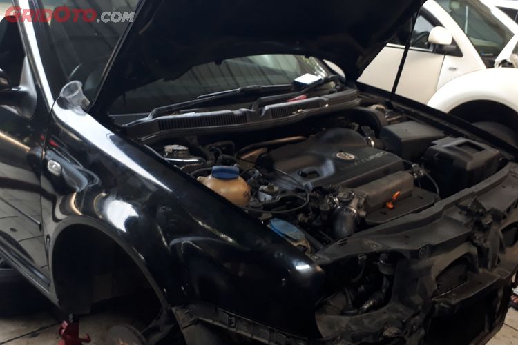 Seken Keren Ancar Ancar Biaya Servis Rutin Vw Golf Mk5 1 6 Fsi Di Bengkel Spesialis Gridoto Com