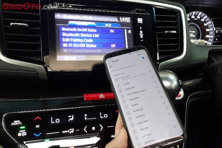 Head Unit Honda Odyssey 