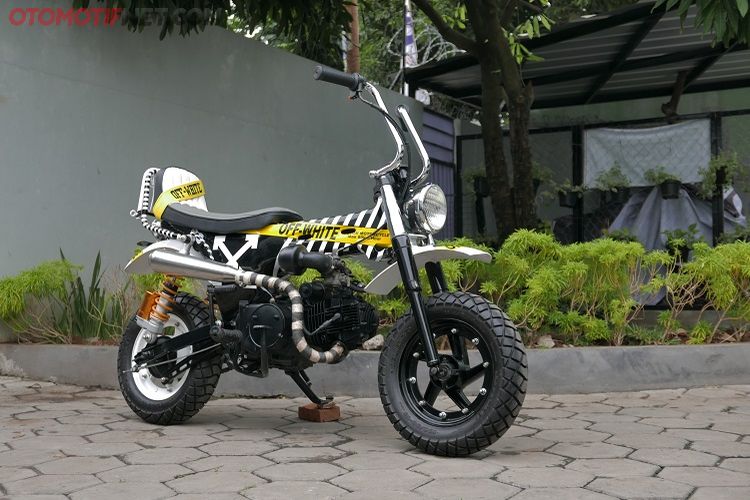 Honda Astrea Legenda Berubah Kerdil Mini Of White Gaya Anak Presiden Gridoto Com