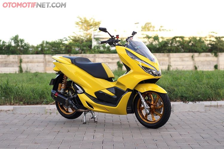 All New Honda Pcx 150 Mirip Bumblebee Warna Kuning Bikin Pangling