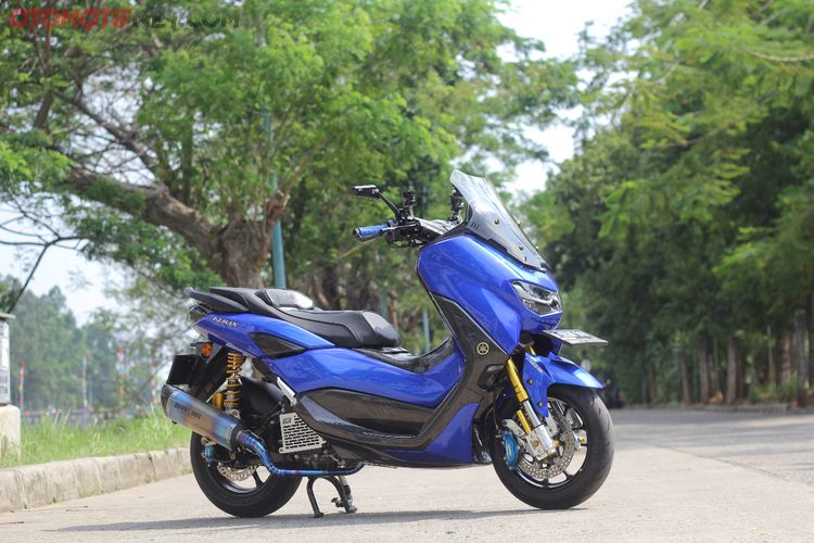 All New Yamaha Nmax Racing Look Warna Bmw M3 Kaki Kaki Padat Gridoto Com
